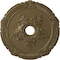 Ekena Millwork Attica with Rose Medallion (Canopies up to 4 1/2"), 26"OD x 3 3/4"ID x 1 1/2"P, Mississippi Mud CM26ATMMF - alternate 1